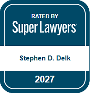 Rated By Super Lawyers | Stephen D. Delk | 2027